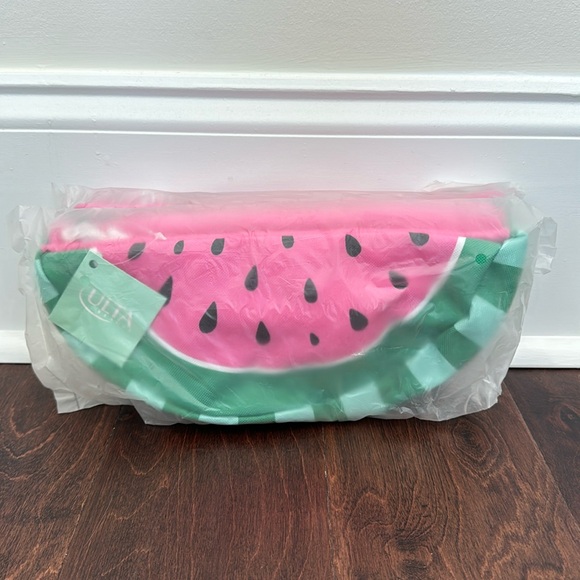 NEW Watermelon Fanny Pack w/ Coozy Detachable Drink Holder Coozie Purse Bag - Picture 4 of 7